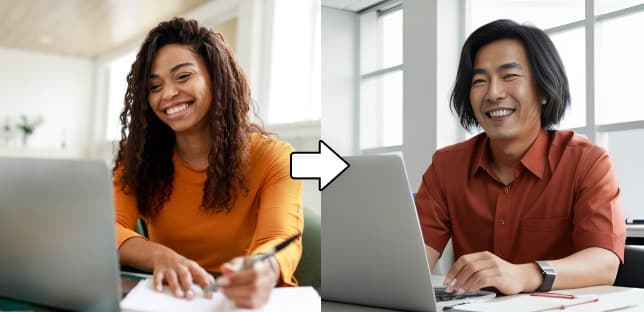 Stock Image Transformer Interface