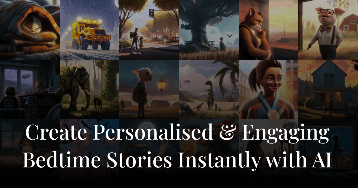 BedtimeStory.ai Interface