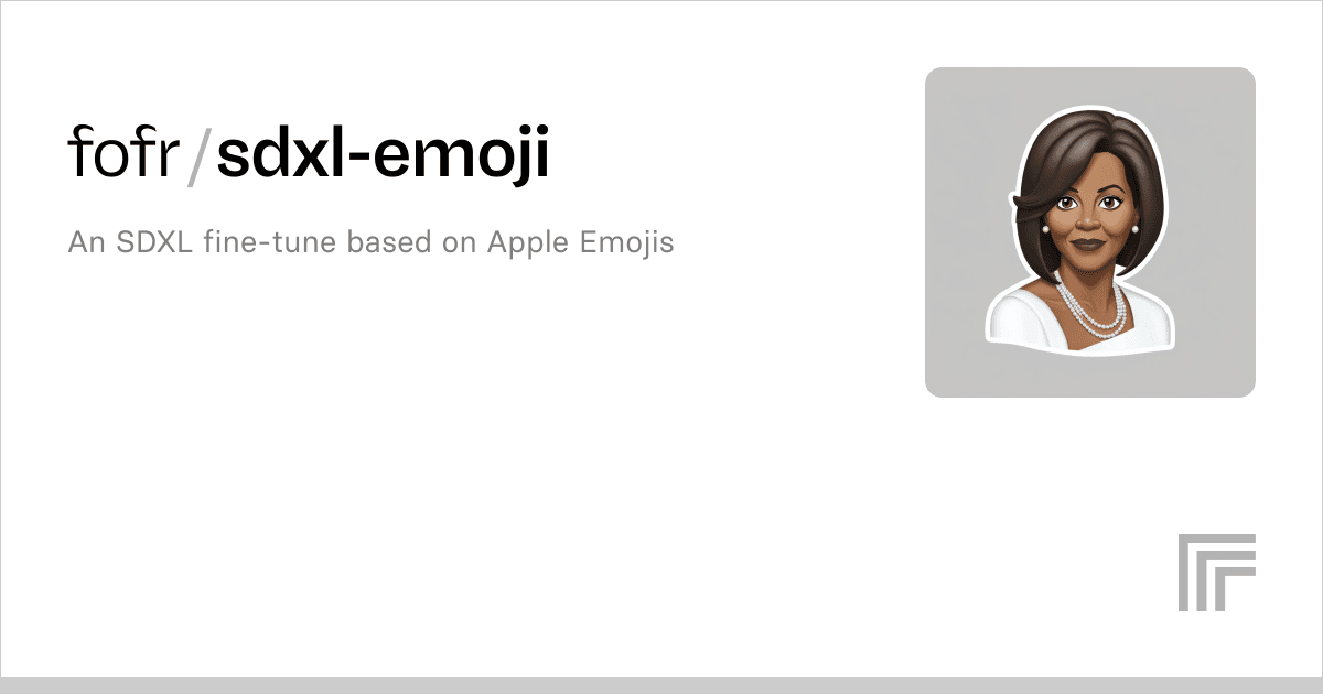 SDXL emoji Interface