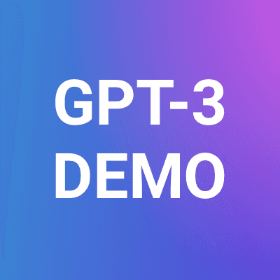 BloombergGPT | GPT-3 Demo