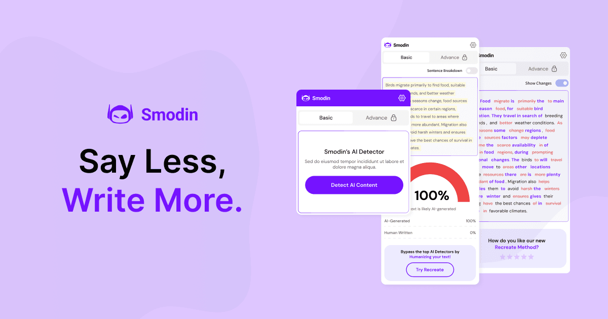 Smodin.Io Interface