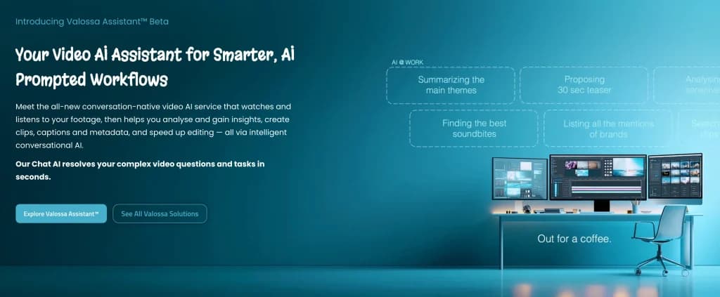 Valossa AI Interface