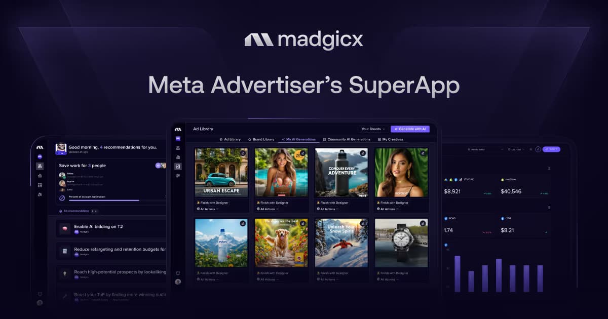 Madgicx Interface