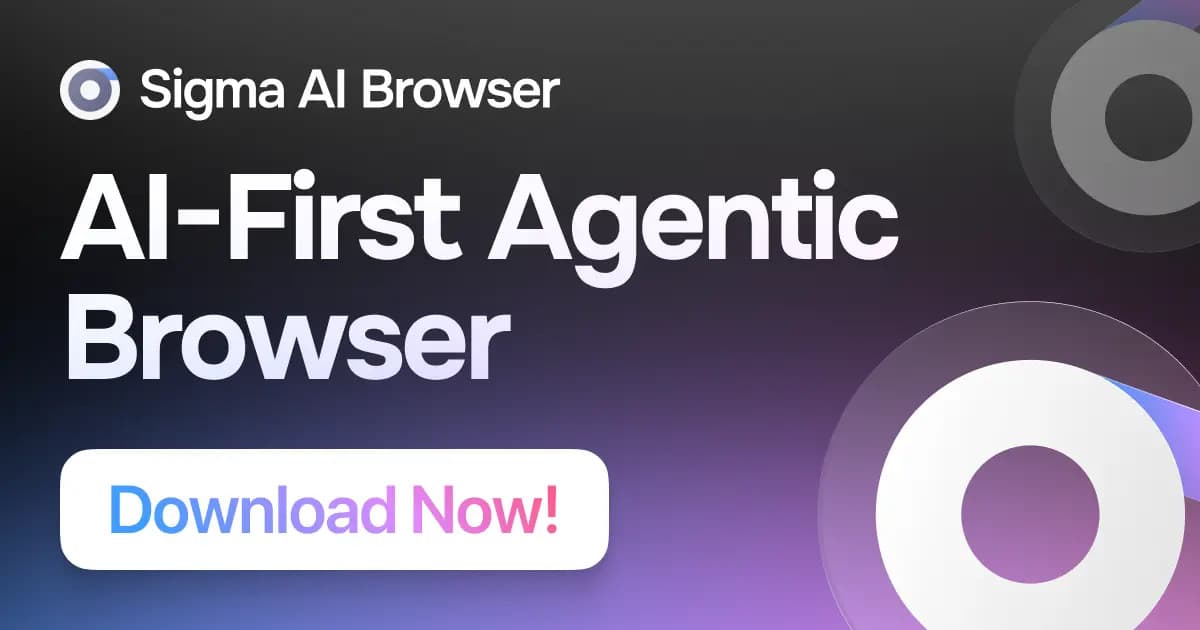Sigma Browser Interface