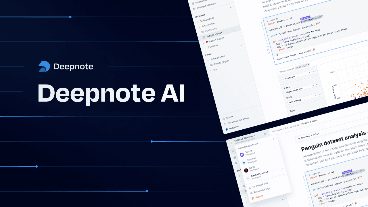 Deepnote AI Interface