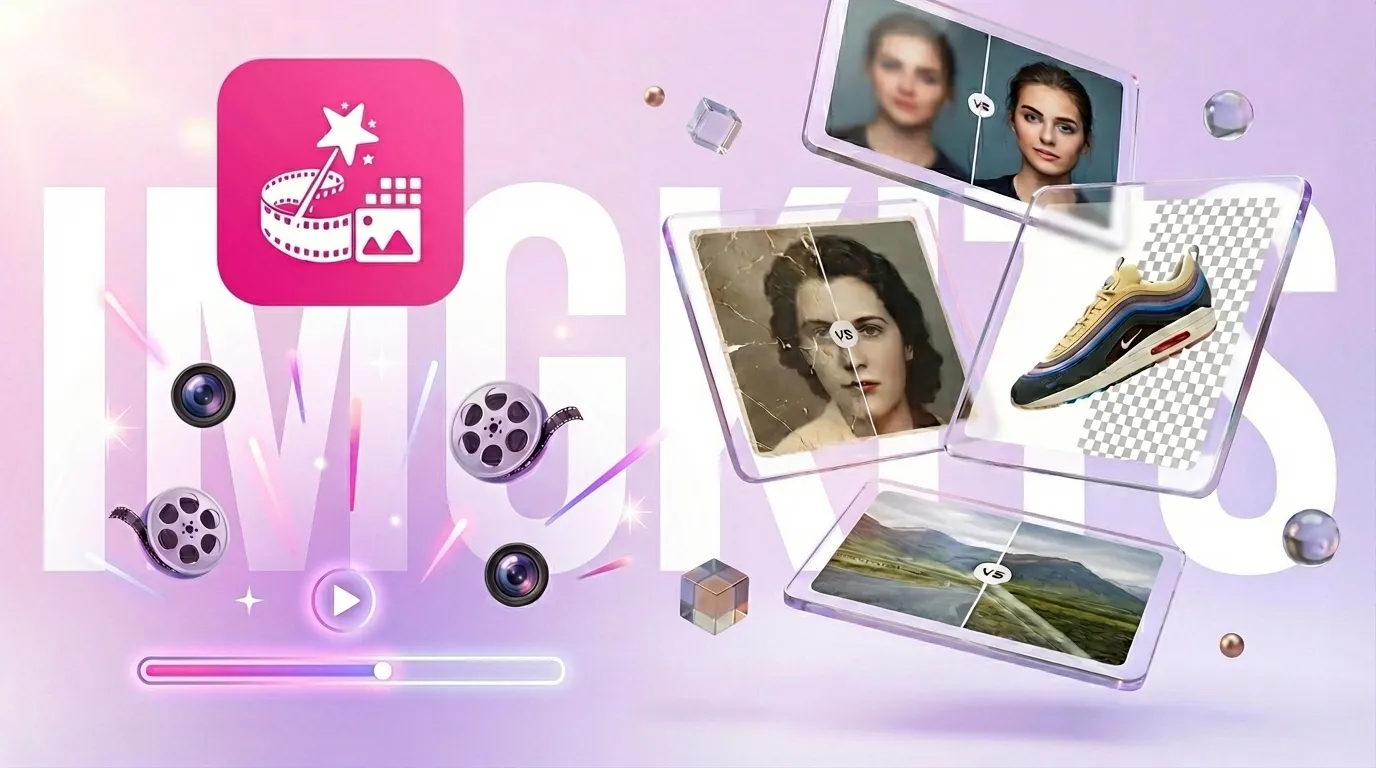 Imgkits - AI Image Processing Tools Online Interface